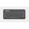 Logitech 920-011753 PEBBLE KEYS 2 K380S Slim, minimalist Bluetooth Wireless Keyboard with customizable keys (Graphite)