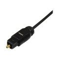 StarTech THINTOS15 15 FT THIN TOSLINK DIGITAL OPTICAL SPDIF AUDIO CABLE