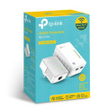TP-LINK TL-WPA4220 KIT 300Mbps AV600 Wi-Fi Powerline Extender Starter Kit 600Mbps HomePlug AV 300Mbps Wireless 2x100Mbps LAN 2.4GHz 802.11bgn 300m ran