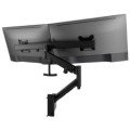 Atdec AWMS-RHXW-B Dual Monitor Tandem Dynamic Wall Mount - Black
