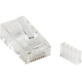 StarTech CRJ45C6SOL50 CAT 6 NETWORK CONNECTOR - CLEAR - CAT6 CABLE - RJ45 2YR