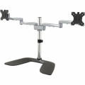 StarTech ARMDUALSS DUAL MONITOR STAND, UP TO 32", ARTICULATING, H/ADJ, VESA, 5YR