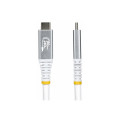 StarTech CC150CM80GUSB4CABLEW 1.5M (5FT) USB4 CABLE, USB-IF CERTIFIED, 80GBPS, WHITE, LTW