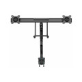 StarTech ARMSLIMDUAL2USB3 DUAL MONITOR DESK MOUNT <32", <8KG, FULL MOTION, H/ADJ, VESA, ERGO, 5YR