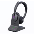 Yealink WH68-MS WH68 Dual Teams DECT & Bluetooth Wireless Technology, 4-Mic Hybrid ANC, 4-Mic Noise Cancellation, All-Day-Wearing Comfort