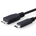8ware UC-3001UBC USB-C to Micro USB Cable 1m Type C to Type B Male to Male Black 10Gbps
