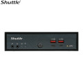 Shuttle DN11H5 AI XPC, Intel Meteor Lake Core Ultra 5 125H processor, 2x DDR5, 3x M.2 2280, 2x HDMI, 2x DP, 8x USB, 4x 2.5G LAN, 1x M.2 2230
