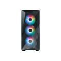 Cooler Master CP520-KGNN-S00 ATX CASE, MESH GEODE, ARGB FANS(3), 2YR