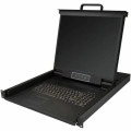 StarTech RKCONS1901 LCD Rack Console - 48.3 cm (19") LCD - SXGA - 1280 x 1024 - 1 x VGA - Keyboard - TouchPad - 1U High - PC