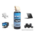 8ware AD-400 Air Duster Compressed Can Spray Safety High Pressure Dust Remove to Clean Keyboard Mainboard Video Card PC Laptop Camera Mobile Car 400ml 285g