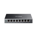 TP-LINK ES208GP OMADA 8-PORT EASY MANAGED GIGABIT DESKTOP SWITCH, POE+(8), 64W, 5YR