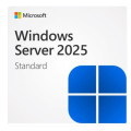 Microsoft EP2-25187 Windows Server 2025 Standard Edition Base License for 16 Cores (OEM). Office and Corporate Enhanced Security & Remote No Refund/Downgrade