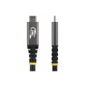 StarTech CC150CM80GUSB4CABLE 1.5M (5FT) USB4 CABLE, USB-IF CERTIFIED USB-C CORD, 80GBPS, LTW