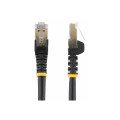 StarTech 6ASPAT50CMBK 0.50 M CAT6A ETHERNET CABLE 10GbE STP SNAGLESS 100W POE BLACK LTW