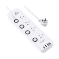 Chosen Brother POWCB422D Individual Switch Powerboard with 4 AC Outlets, 2 USB-A and 2 USB-C, Surge Protector 1.5M Extension Cord, 350 Joules, Overload Protection