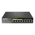 D-Link DGS-1008P 8-PORT GIGABIT POE UNMANAGED SWITCH WITH 60W POE BUDGET (METAL HOUSING)