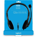 Logitech 981-000612 H111 Strereo Headset (Single 3.5mm Jack) Cable length: 7.71 ft (2.35 m) 2-Year Limited Hardware Warranty