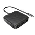 Targus HD583-GL HyperDrive USB4 Mobile Dock USB-C 100W PD Passthrough 8K@30Hz 4K@60Hz 1xDP1.4 1xHDMI2.1 2xUSB-A 1xUSB-C 1xUSB4 Black 2Y WTY