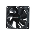 DEEPCOOL DP-FDC-XF80 80mm Hydro Bearing Case Fan Molex 20dB 1800rpm 82g, High Quality Black Material, Low RPM