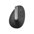 Logitech 910-005449 MX ERGO WIRELESS VERTICAL MOUSE,UNIFYING RECEIVER,BT-1YR WTY