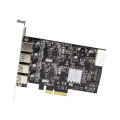 StarTech PEXUSB314A2V2 4 PORT USB PCIE CARD - 10GBPS USB-A 3.1 GEN 2 - DUAL CHIP CARD LTW