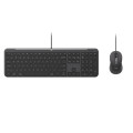 Logitech 920-013351 MK620 Slim Wired Combo MK620 for Business - Multi-OS keyboard and mouse for workplaces