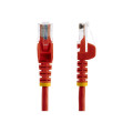 StarTech 45PAT5MRD CAT5E ETHERNET PATCH CABLE WITH SNAGLESS RJ45 CONNECTORS - 5 M, RED