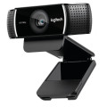 Logitech 960-001090 C922 Pro Stream Full HD Webcam 30fps at 1080p Autofocus Light Correction 2 Stereo Microphones 78° FoV 3mths XSplit License (EOL)