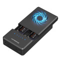 Simplecom SD560 Dual Bay NVMe M.2 SSD Enclosure Offline Clone Docking Station USB 3.2 Gen2 10Gbps