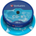 Verbatim 43432 CD-R 700MB 25Pk Spindle 52x