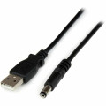 StarTech USB2TYPEN1M 1M USB A TO 5.5mm DC BARREL CONNECTOR (5V), LTW
