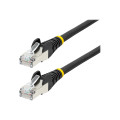 StarTech NLBK-5M-CAT6A-PATCH 5M CAT6A ETHERNET CABLE - BLACK - LOW SMOKE ZERO HALOGEN (LSZH) - 10GBE 500MH