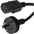 StarTech PXTA1011M 1M 3 FT POWER SUPPLY CORD - AS/NZS 3112 TO C13 LTW