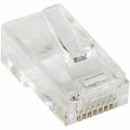 StarTech CRJ45SOL50PK Cat.5e RJ45 Solid Modular Plug Connector - 50 Pack - Modular Plugs for building solid twisted pair Category 5e network patch cables - designed for durable, dependable connections - Cat 5e RJ45 Solid Modular Plug Connector - Network c
