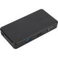 Targus DSU100US USB 3.0 & USB-C Dual Travel Dock Connects 2 monitors, 1x HDMI 1x VGA, Supports Projectors and HDTVs, PCs, Macs, and Android Devices