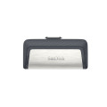 Sandisk SDDDC2-256G-G46 256GB Ultra Dual Drive Go 2-in-1 USB-C & USB-A Flash Drive Memory Stick 150MB/s USB3.1 Type-C Swivel for Android Smartphones Tablets Macs PCs