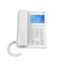 Grandstream GHP630W Desktop Hotel Phone, 3.5' Color LCD, PoE, Dual-band WiFi 6, White