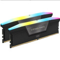 Corsair CMH16GX5M2B5200C40 Vengeance RGB 16GB (2x8GB) DDR5 DRAM 5200MT/s CL40 Memory Kit — Black