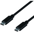 Astrotek AT-USB31CM-1 1m USB-C to USB-C Cable - USB3.1 Type-C Male to Male Data Sync Charger with Quick Charging 20V/3A for Samsung Galaxy S22 S21 iPad Pro Air