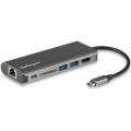 StarTech DKT30CSDHPD USB C Multiport Adapter - Portable USB Type-C Travel Dock - 4K HDMI, USB Hub, SD, GbE, 100W PD Pass-Through - Laptop Dock - REPLACED BY 3 - USB-C Multiport Adapter 4K HDMI, GbE, 2 USB-A, SD - 100W PD Passthrough - Driverless - Windows