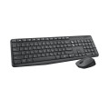 Logitech 920-007937 MK235 Wireless Keyboard and Mouse Combo 2.4GHz Wireless Compact Long Battery Life 8 Shortcut keys