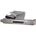 StarTech PLATE25F16 16IN DB25 PARALLEL FEMALE TO IDC 26 PIN HEADER SLOT PLATE