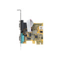 StarTech 21050-PC-SERIAL-CARD 2-PORT PCI EXPRESS SERIAL CARD, DUAL PORT PCIE TO RS232 (DB9) SERIAL CARD, 16