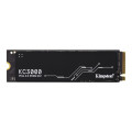 Kingston SKC3000S/1024G KC3000 1TB PCle 4.0 NVMe M.2 2280 7,000/6,000MB/s Random 4K 800TBW 3D TLC Phison E18 Low Profile Graphene Aluminium Heat Spreader