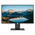 Lenovo 64A6GAR6AU ThinkVision T27Q-40 27' QHD Monitor IPS 2560x1440 16:9 Height Adjustable Tilt Swivel pivot Anti-GlarE DP HDMI USB-C Hub VESA Black 3YR