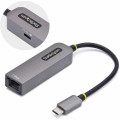 StarTech 1GPD3-USB-C-ETHERNET USB-C to Ethernet Adapter, 100W PD Pass-Through, NIC, USB 3.0 Type-C 1Gbps Multi Speed Network, USB 3.1 RJ45, Windows & Mac - USB-C to Ethernet Adapter securely connects to networks over CAT5e/RJ45/LAN; 100W PD pass-through;