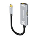 MBEAT MB-XAD-PCHD Tough Link USB-C to HDMI Adapter with 100W PD - Space Grey 5V-20V/5A, 100W PD Up to 4K (3840 x 2160) @60Hz