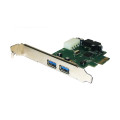 EZcool USBJUSPCIE4USB3.0 4 Port USB3.0 PCI-Expresses Card (2 External Port + Dual Port Internal Connector)