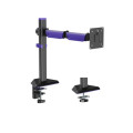 Brateck LDT89-C012 Amethyst Articulating Gaming Monitor Arm Matte Black, Fit Screen Size: 17'-40' Up to 12 KG, VESA 75x75,100x100