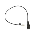 Jabra 8800-00-25 QD TO RJ9 STRAIGHT BOTTOM CORD FOR LINK 180, 0.5M